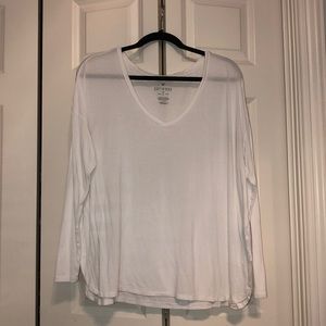 American Eagle white long sleeve “soft and sexy”